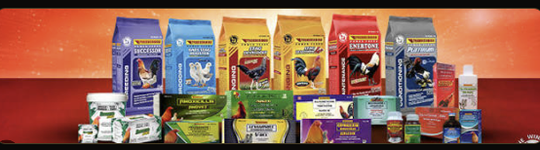 Thunderbird gamefowl feeds and supplements